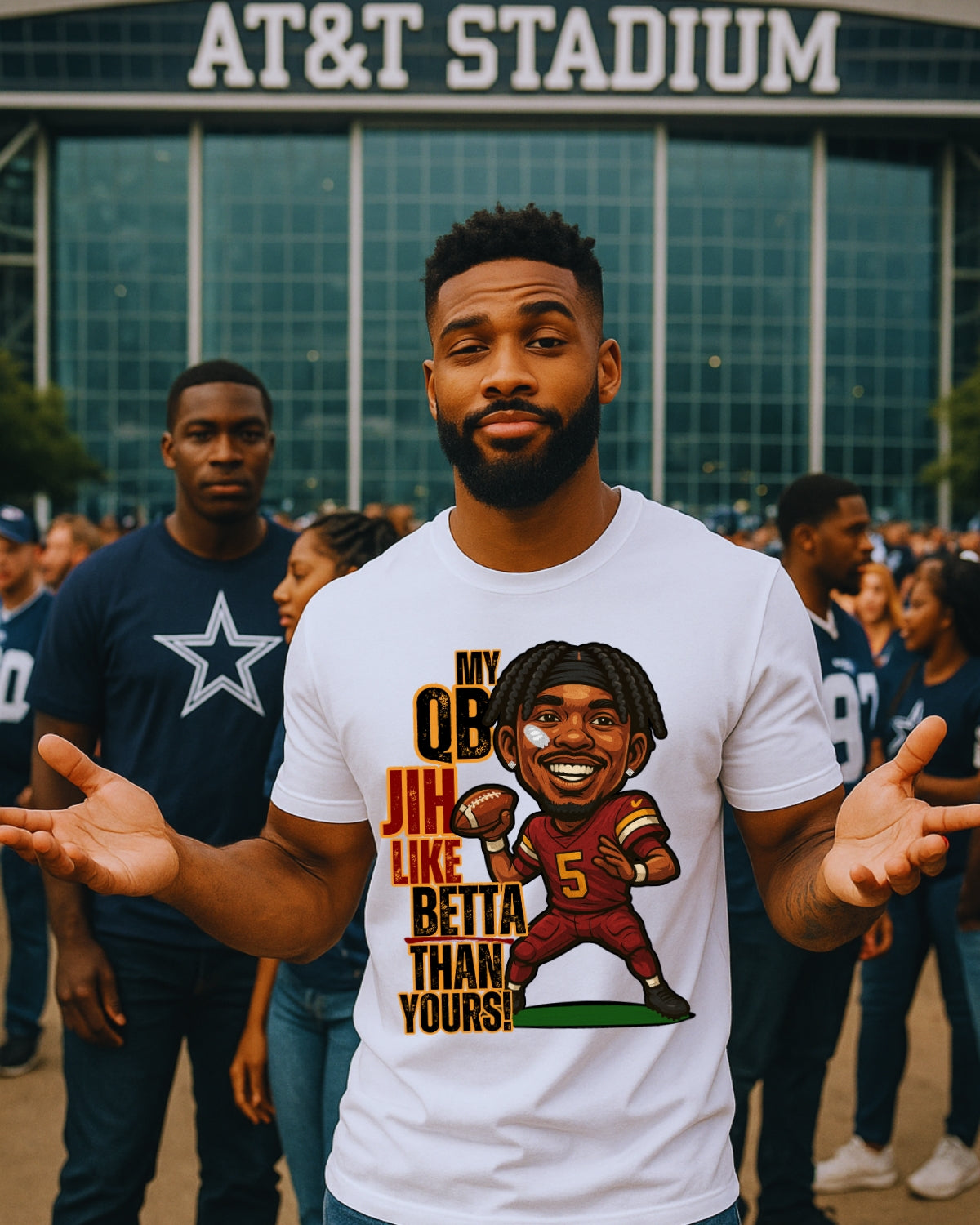 MY QB JIH LIKE BETTER TEE