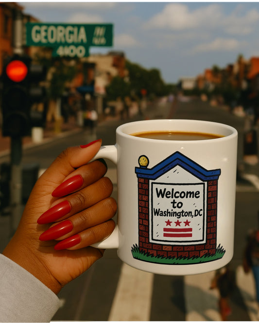 WELCOME TO D.C. MUG